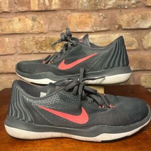 Nike Gray and Pink Athletic Shoes GUC 7